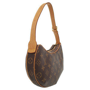 Louis Vuitton Bag Croissant Pochette Monogram Brown Shoulder